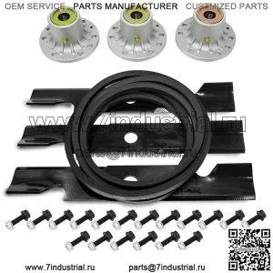 Комплект деки с ремнем шпинделя для Exmark Turf Tracer 48 дюймов 107-4065 116-5496-S