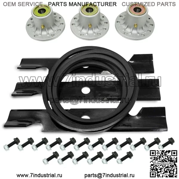 Комплект деки с ремнем шпинделя для Exmark Turf Tracer 48 дюймов 107-4065 116-5496-S