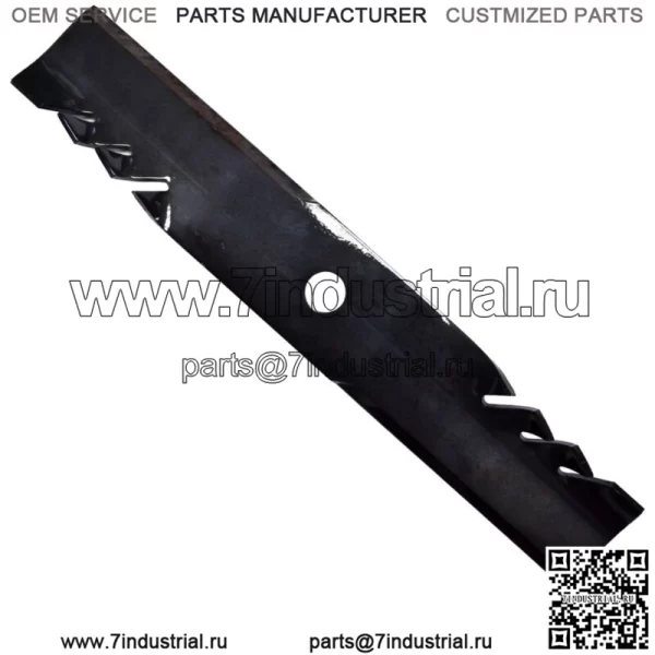 6PK 18-дюймовые зубчатые лезвия подходят для газонокосилок Exmark Toro Turf Tracer Lazer с декой 52 дюйма