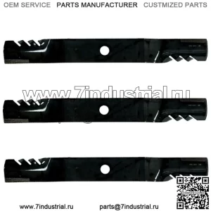 Лезвия G6 Gator для Kubota 72 дюйма ZD28 ZD326 ZD331 Zero Turn K5677-34340