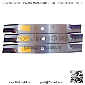 3 лезвия подходят для John Deere 72 дюйма 3120 3320 3520 3720 4120 4300 4320 4400
