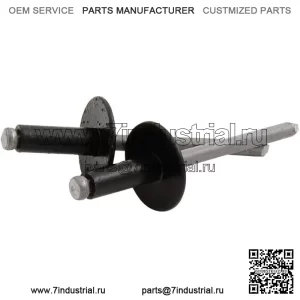 ЗАКЛЕПКИ ДЛЯ СНЕЖНЫХ КЛАПАНОВ YAMAHA SIDEWINDER VIPER ЧЕРНЫЕ, 6 ПАКЕТОВ 8JP-RA524-00-00