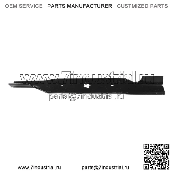 532187256 Лезвие косилки с высоким подъемом 54 дюйма MZ RZ YTH 5424 LGT 2654 Z 254 3PK - Image 2