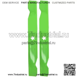 Набор лезвий газонокосилки для AYP Husqvarna Poulan LT100 LT112 LT125 LR12 36-дюймовая дека 532127841 532138496 (с высоким подъемом)