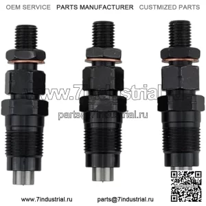 Топливная форсунка AM882410 MIA881565, 3 шт., совместима с трактором John Deere 1023E 1025R 1026R 2025R 2026R, замена