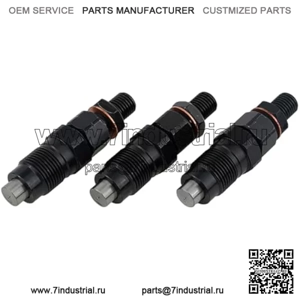 Топливная форсунка AM882410 MIA881565, 3 шт., совместима с трактором John Deere 1023E 1025R 1026R 2025R 2026R, замена - Image 3