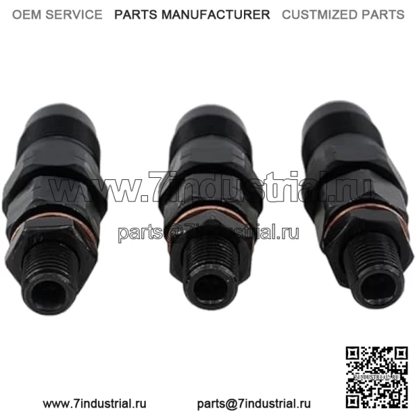 Топливная форсунка AM882410 MIA881565, 3 шт., совместима с трактором John Deere 1023E 1025R 1026R 2025R 2026R, замена - Image 4