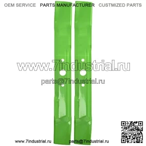Набор лезвий газонокосилки для дек John Deere GX325 GX335 LX255 42C M135881 M148613 M159047 (с высоким подъемом)