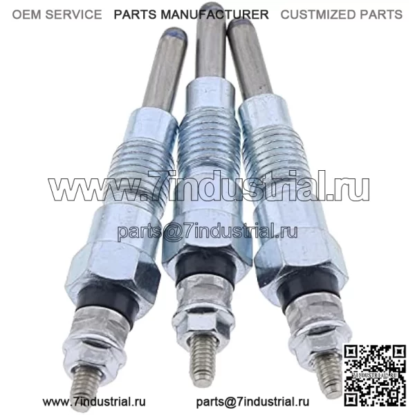 3X свечи накаливания MIU802457 M811937 для тракторов John Deere X495 X595 X740 X744 X748 X749 X750 X754 X758 1435 1023E 1025R 2025R 2030A 855D Gator 4X2 4X4 6X4 Yanmar 3TNV76 Двигатель 3ТНМ74 3ТНВ70 - Image 3
