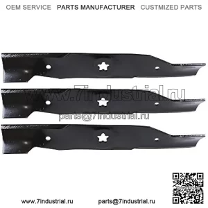 Husqvarna 532180054 Ножи Hi Lift, упаковка из 3 шт.
