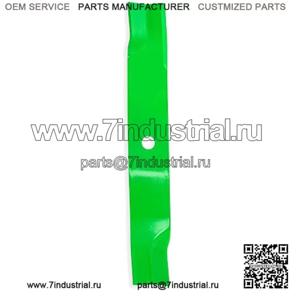 Лезвие газонокосилки для John Deere, 60-дюймовая дека 1025R 1026R 1550 TCU15881 M128485 M131958 (с высоким подъемом), 9 шт. - Image 3