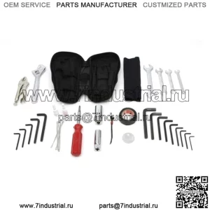 On The Go Harley Softail Tear Kidney Drop Ящик для инструментов Roll Kit Engine FXST FLST (Для: Harley-Davidson)