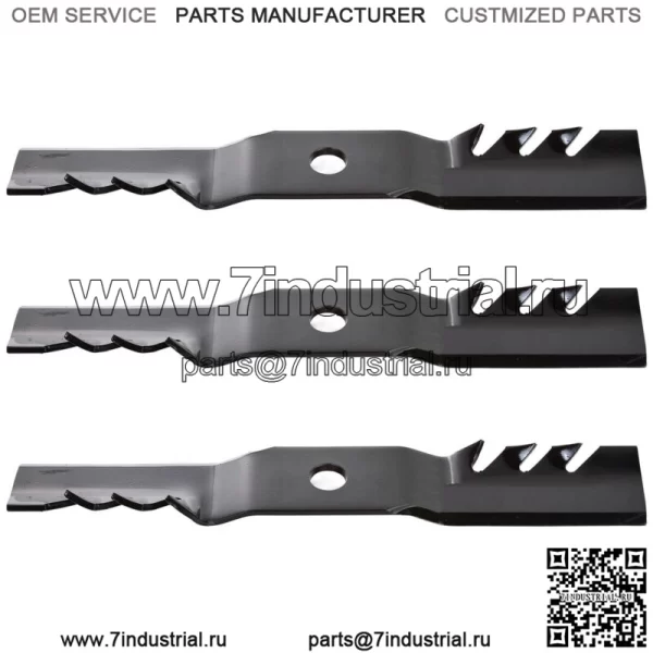 3PK 596-351 Лезвия G5 Gator для 54-дюймового Cub Cadet 742-04416, 942-04416