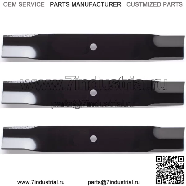 3PK 98-071 Сменные лезвия для 60-дюймового Cub Cadet 742-04415, 942-04415