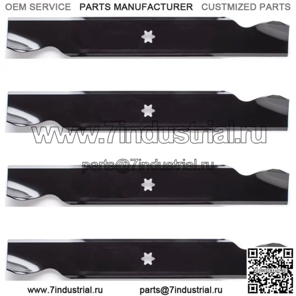 4PK 198-153 Отвалы с высоким подъемом для 42-дюймового Cub Cadet 742-04308, 942-04308