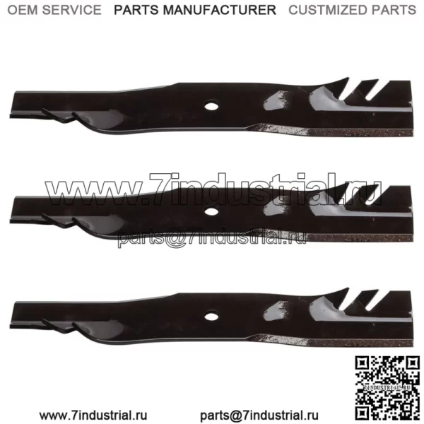 3PK 596-817 Лезвия G5 Gator для 52-дюймовых Ariens/Gravely 00273100, 00450300