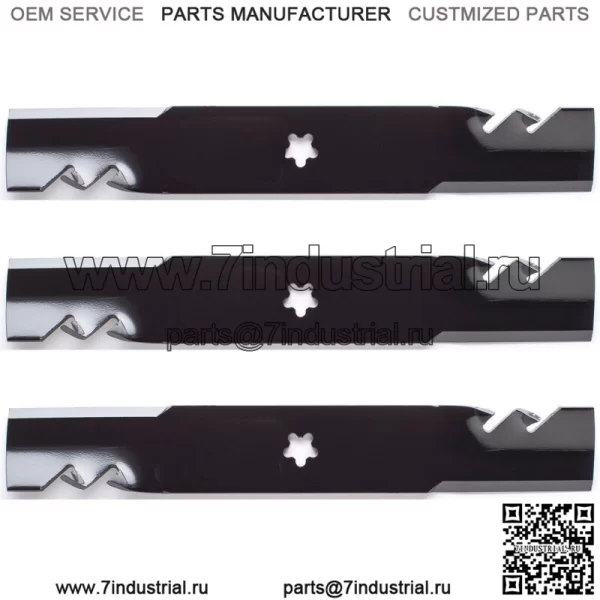 3PK 96-615 Лезвия G3 Gator для 48-дюймового Husqvarna YTH24V48