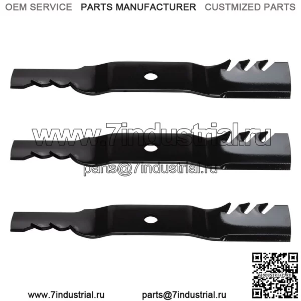 3PK 396-812 Лезвия G6 Gator для 54-дюймового Kubota K5351-34342, K5351-99020