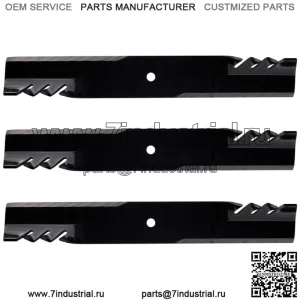 3PK 592-033 Лезвия G5 Gator для Exmark 72 дюйма 103-6399, 103-6404, 116-5171
