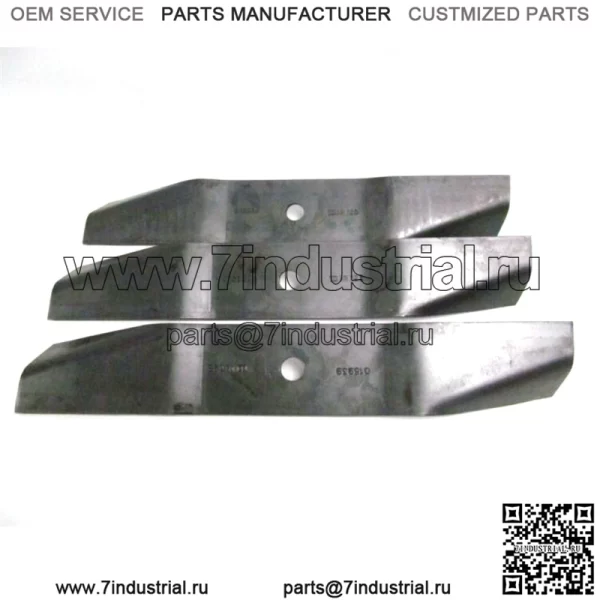 Оригинальный набор из 3 ножей для газонокосилки Ariens OEM 01593900 - Image 2
