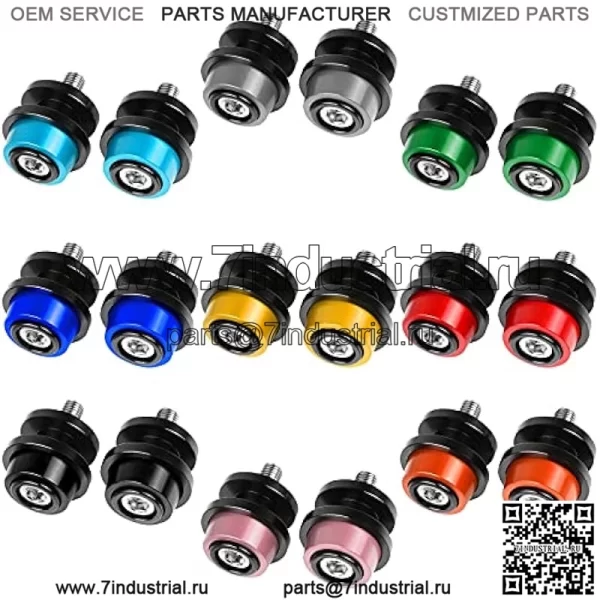 Для DU.KE 125 200 390 Du.ke 790 Du.ke 890 RC 125 200 390 | Z750 Z1000 Нин.я 250R 650R | ZX6R ZX10R ZX12R 10MM 2шт. Универсальные крючки для маятника (10MM Голубой, M8 Nottolini) - Image 5