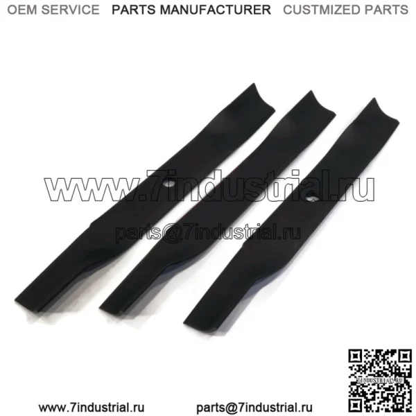 Комплект лезвий 50 дюймов для Exmark QSS708GEM50200, QTE708GEM50200, QTS708GEM50200
