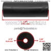Ролик колеса палубы для John Deere 300 312 314 316 317 318 322 330 332 425 - Image 2