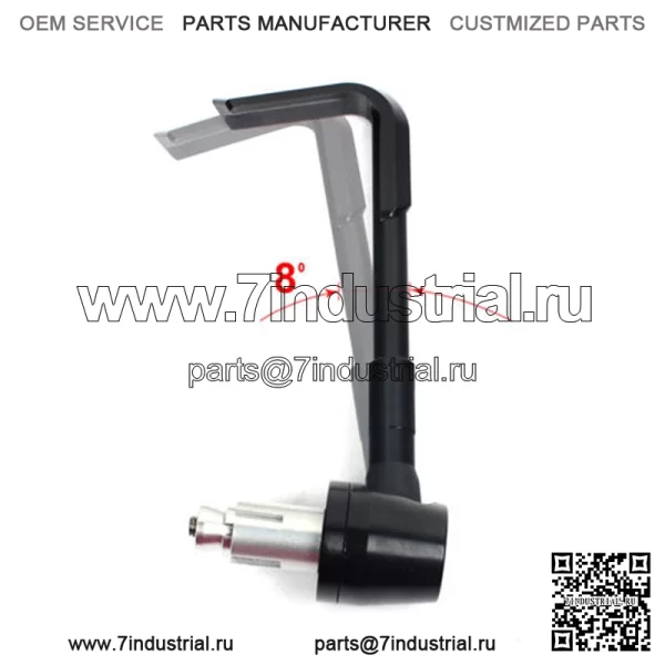Алюминиевые защиты для рук мотоцикла из заготовок - Image 3