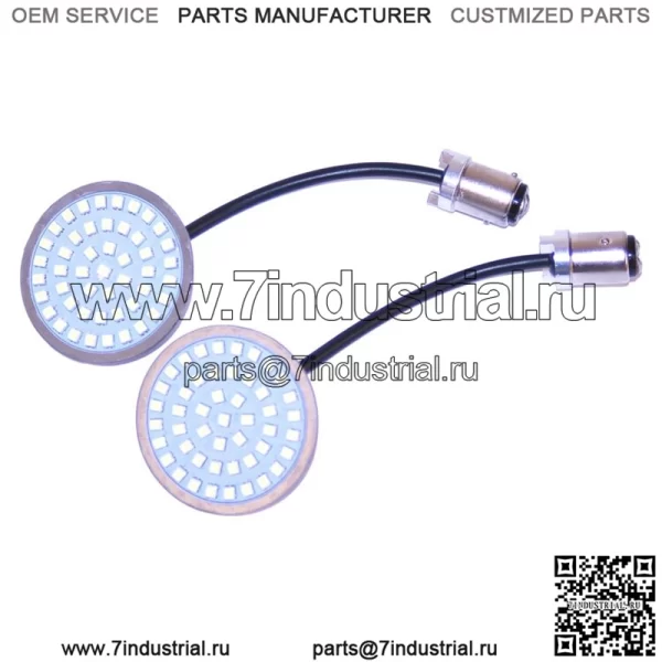 Светодиодные вставки в плоском стиле Letric Lighting Co. для Harley 1986-2023 гг.