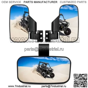Набор зеркал заднего вида UTV, планка 1,75–2 дюйма для CFMOTO ZFORCE 500 600 800 950 1000