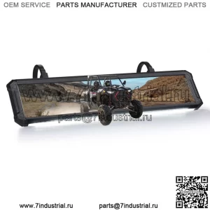 Центральное зеркало заднего вида UTV 1,65-2 дюйма с подсветкой для Yamaha Rhino YXZ 1000 Talon