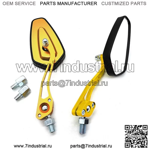 Универсальное боковое зеркало на крыле мотоцикла для Honda RS150, EX5, Wave, Dash, Vario