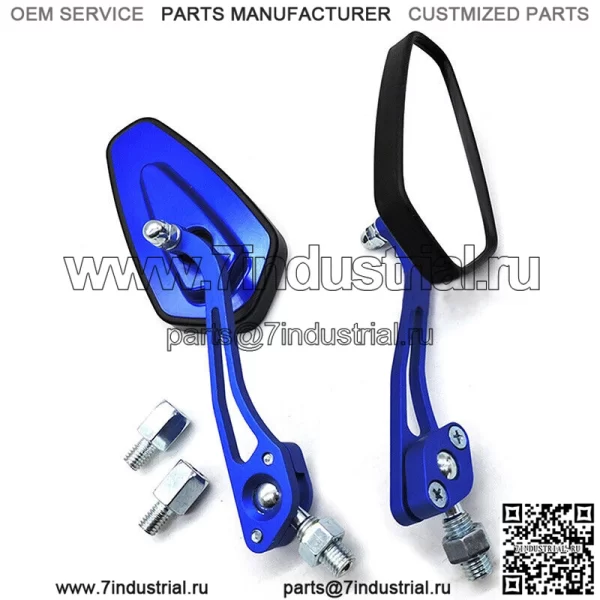 Универсальное боковое зеркало на крыле мотоцикла для Honda RS150, EX5, Wave, Dash, Vario - Image 2