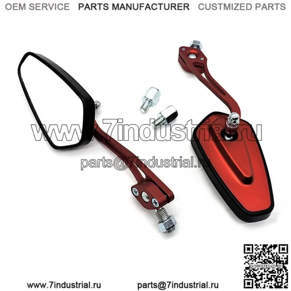 Универсальное боковое зеркало на крыле мотоцикла для Honda RS150, EX5, Wave, Dash, Vario - Image 4