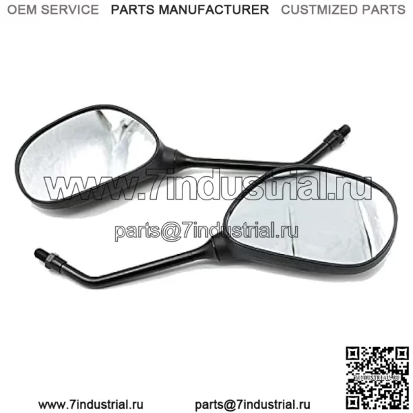 Зеркала заднего вида для мотоциклов, подходят для YAMAHA YBR 125 - Image 2