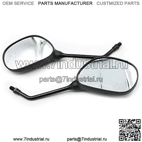 Зеркала заднего вида для мотоциклов, подходят для YAMAHA YBR 125 - Image 3