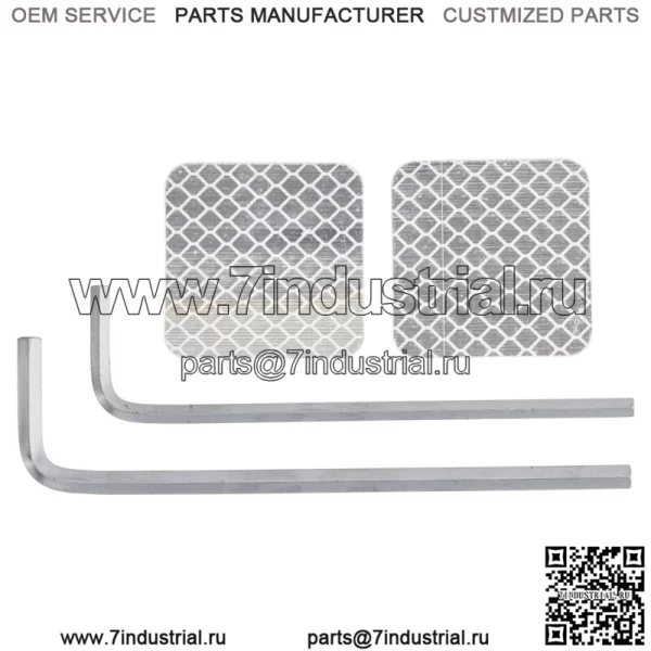Комплект желтых зеркал бокового обзора NICHE для John Deere Gator HPX XUV 550 560 590 835 (Для: John Deere Gator CS) - Image 3