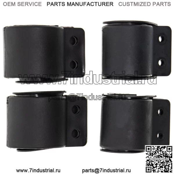 Комплект черных зеркал бокового обзора NICHE для John Deere Gator HPX XUV 550 560 590 835 (Для: John Deere Gator CS) - Image 5