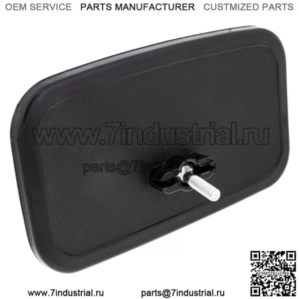 Черное зеркало заднего вида NICHE для John Deere Gator HPX XUV 550 560 590 625 835 (для: John Deere Gator CS) - Image 5