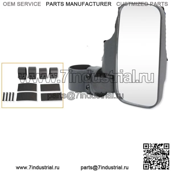 Для John Deere Gator HPX 625I 825I 860I 855D XUV UTV 360 боковые зеркала заднего вида (для: John Deere Gator CS) - Image 2