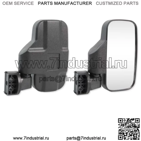 Боковые зеркала заднего вида UTV 1,75-2 дюйма для John Deere Gator XUV855M 885D 860I 825I (для: John Deere Gator CS)