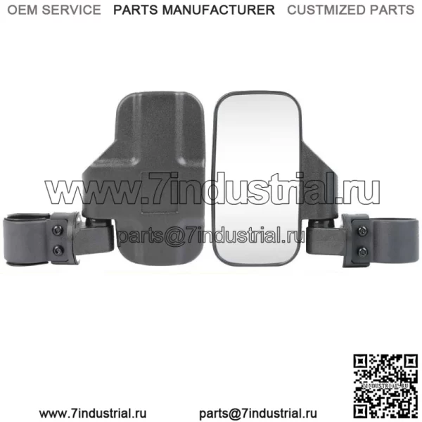 Боковые зеркала заднего вида UTV 1,75-2 дюйма для John Deere Gator EFI 25I 825I 860I 855D (для: John Deere Gator CS)