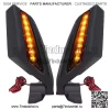 Задние боковые зеркала со светодиодной подсветкой для Can Am Maverick X3 Max Turbo R 2017-2024