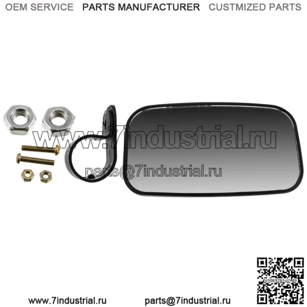 Зеркало заднего вида для John Deere Gator HPX XUV 550 560 590 625 835, черное (для: John Deere Gator HPX HPX815E)
