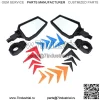 Регулируемые зеркала заднего вида UTV, планка 1,75 дюйма для Polaris RZR, Ranger 800, 900, 1000 (для более чем одного автомобиля) - Image 2