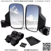 Боковые зеркала заднего вида UTV 1,75 дюйма для Polaris Ranger RZR XP Crew 570 800 900 1000 (для более чем одного автомобиля)