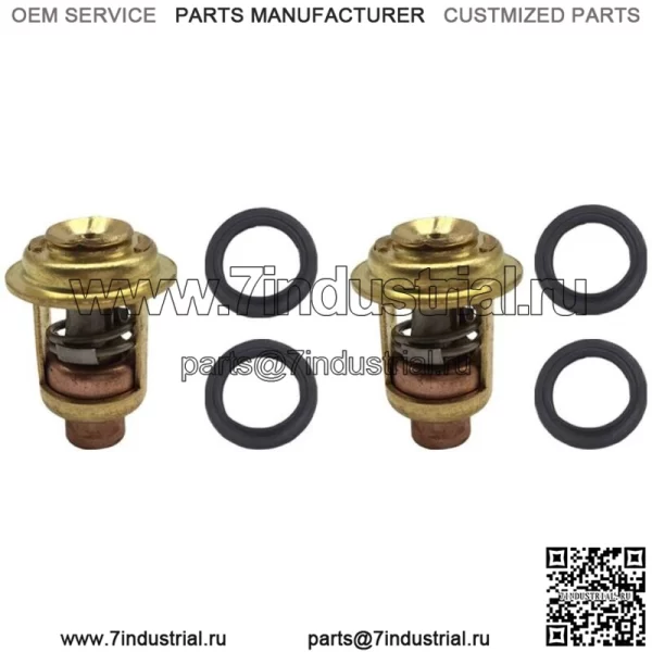 Комплект термостата 75692Q2 для Mercury Marine 143F, 2 шт.