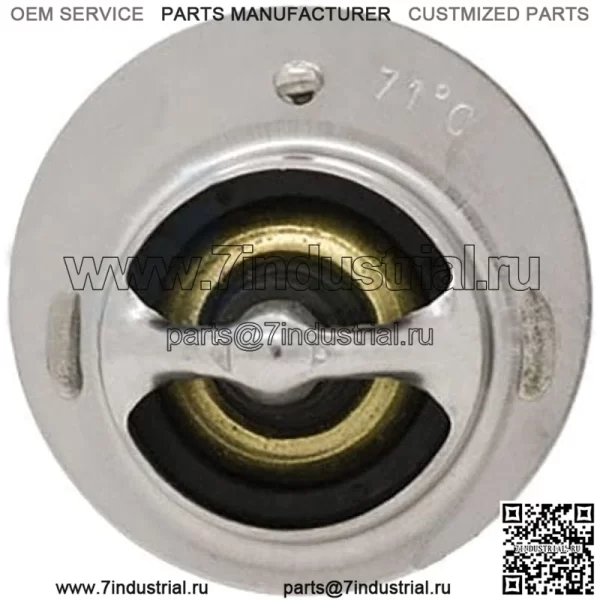 Термостат - 160 F подходит для John Deere 4500 870 4200 7700 4475 990 4610 570 8500 790 670 3520 3215 3033R 4710 5575 4300 770 2520 3720 4105 4600 970 4400 3320 7775 6675 1070 3120 4700 575 подходит для Мустанга - Image 3