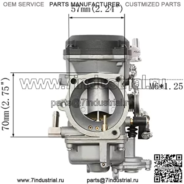 Карбюратор CV40 Carb с дополнительными главными форсунками, медленными форсунками для Harley Davidson Dyna Sportster 883 1200 Heritage Softail Electra Glide Fatboy & More - Image 2