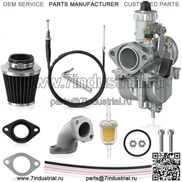 BA5-V02 VM22 Карбюратор Замена карбюратора для не Hemi Predator 212cc Coleman CT200U CT200U-EX BT200X KT196 GX160 GX200 Двигатель Baja Warrior MB200 196cc Запчасти для мини-велосипеда Go Kart